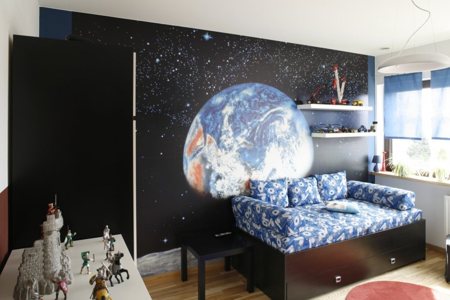 Детская в стиле космос