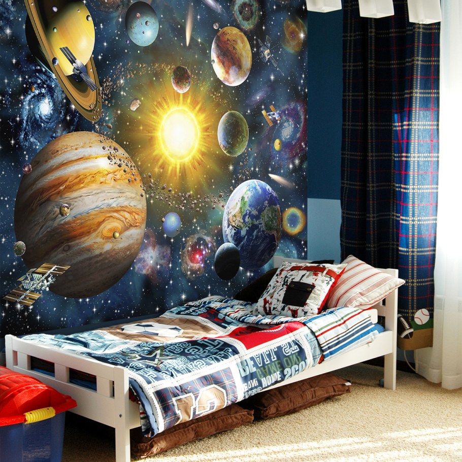 Обои космос в комнату детскую