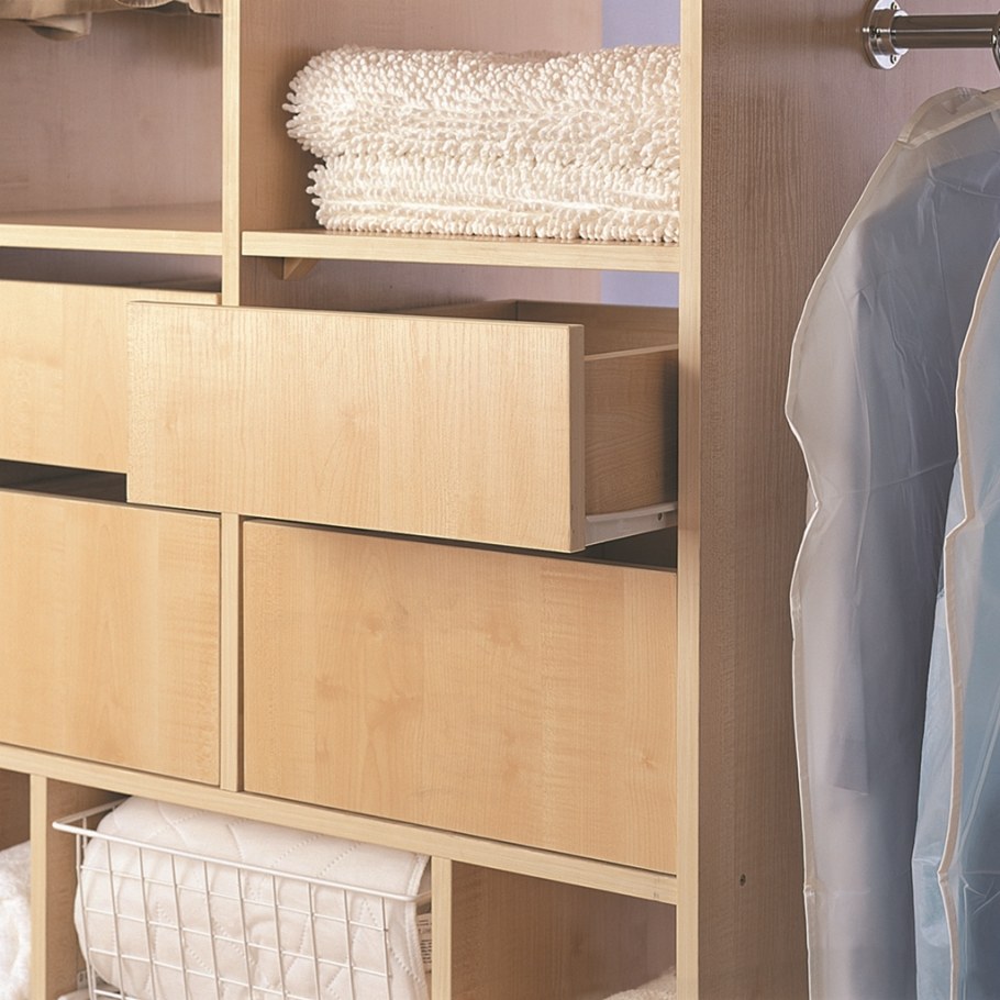 Фасады ящиков без ручек