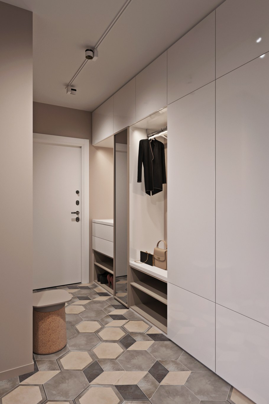 Прямоугольная прихожая