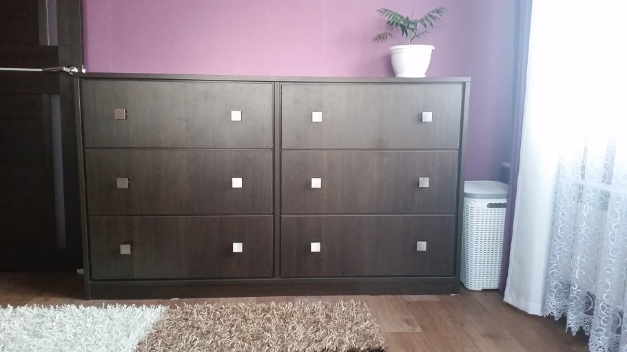 Комод цвета венге массив