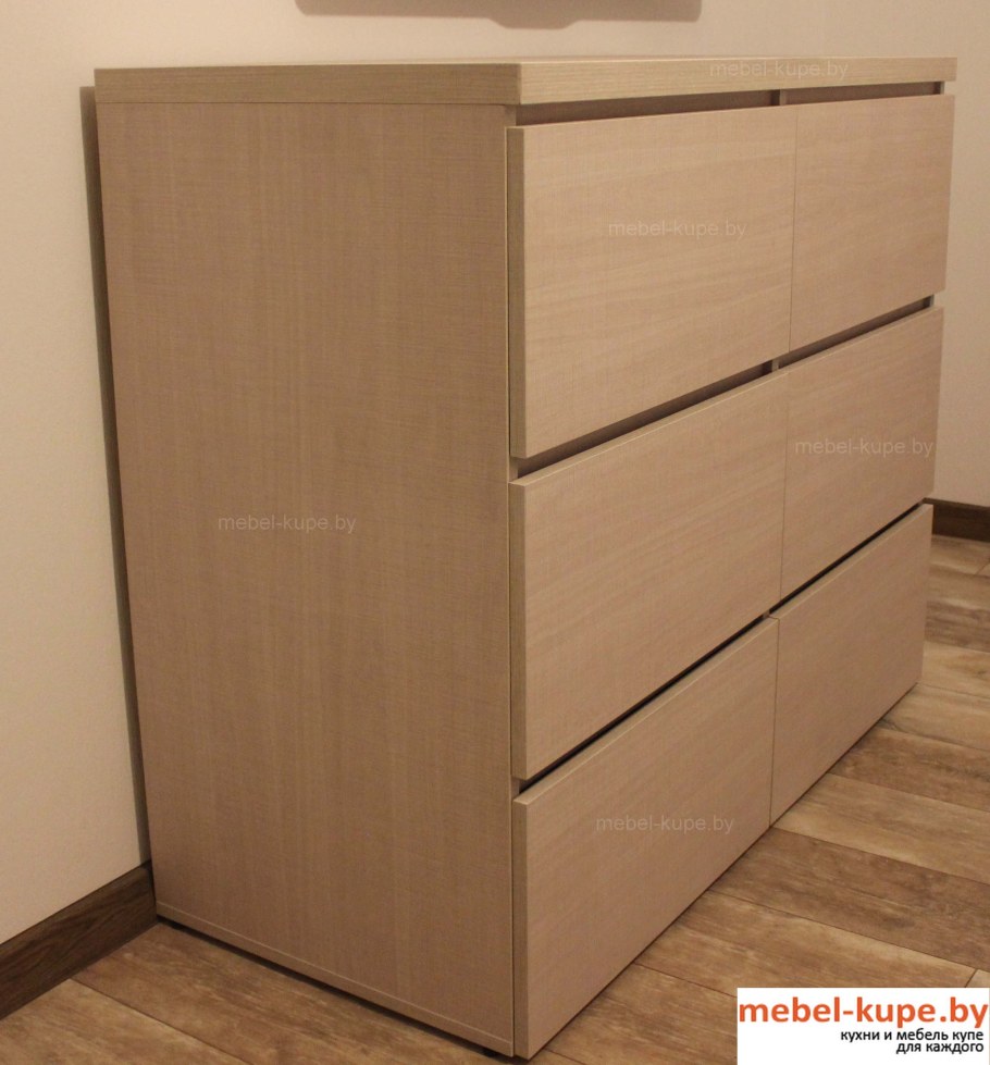 Фасады ящиков без ручек