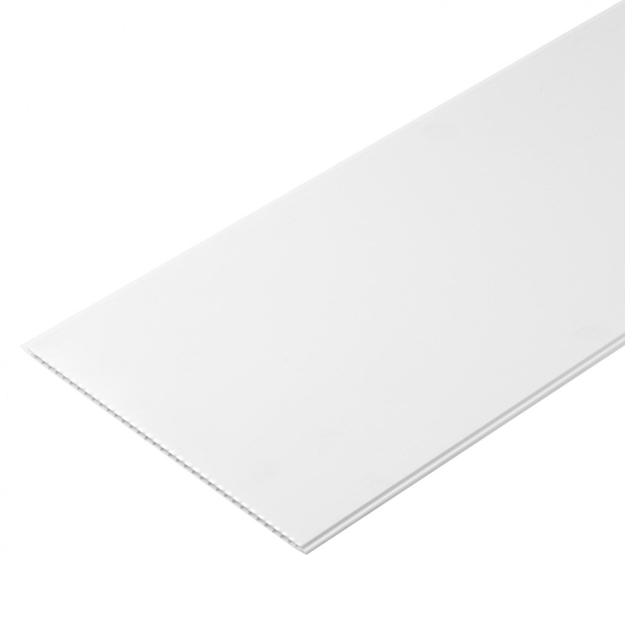 Панель ПВХ белый матовый 5 мм 3000x250 мм 0.75 м²