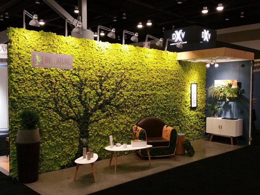 Озеленение мхом