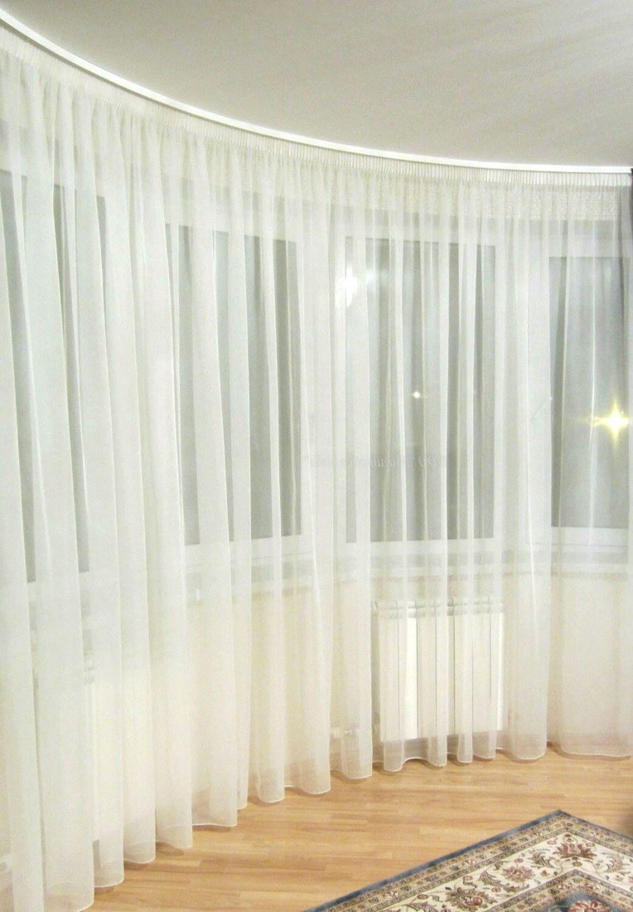 Тюль "Престиж - вуаль", белый (PV-Bel-gr)