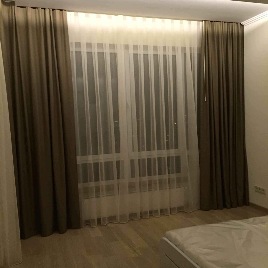 Шторы во всю стену