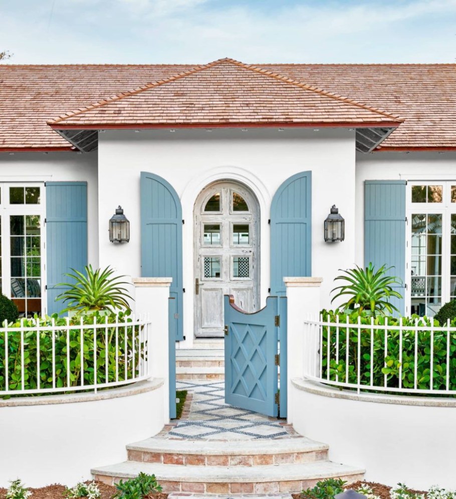 Палм-Бич Флорида дома испанский стиль