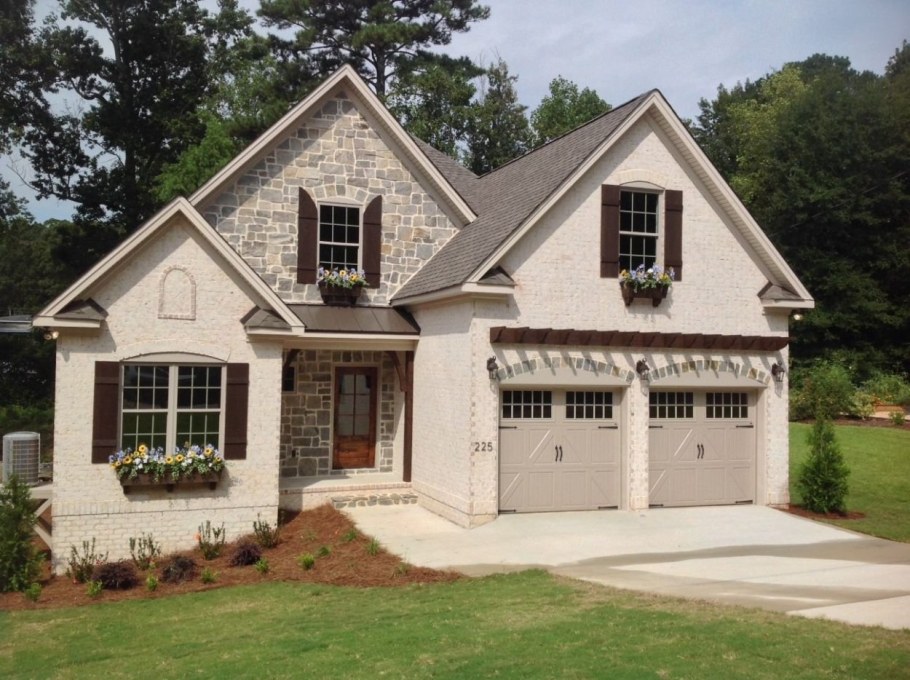 Американские дома со ставнями