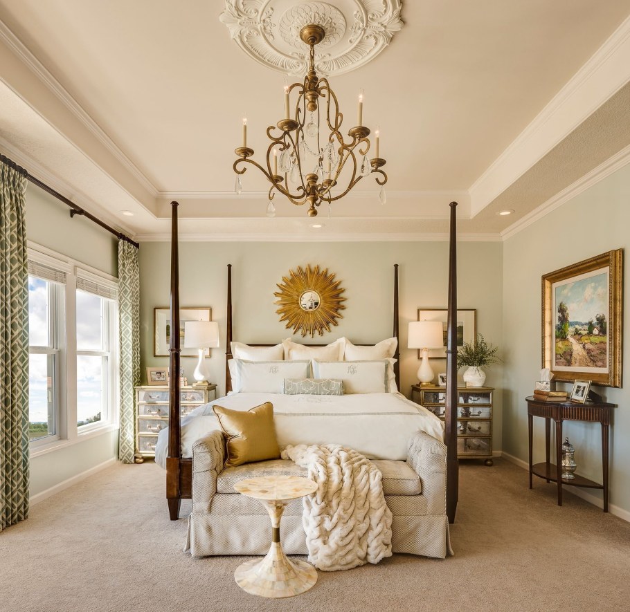 Спальня в классическом стиле