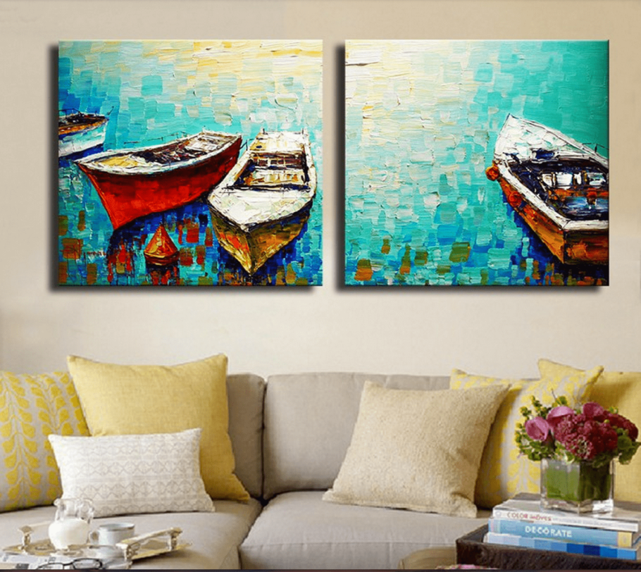 Современная живопись в интерьере