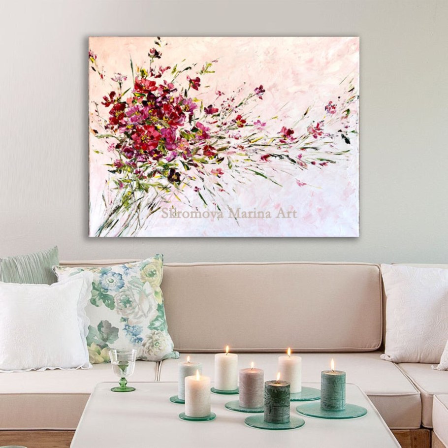 Современная живопись в интерьере