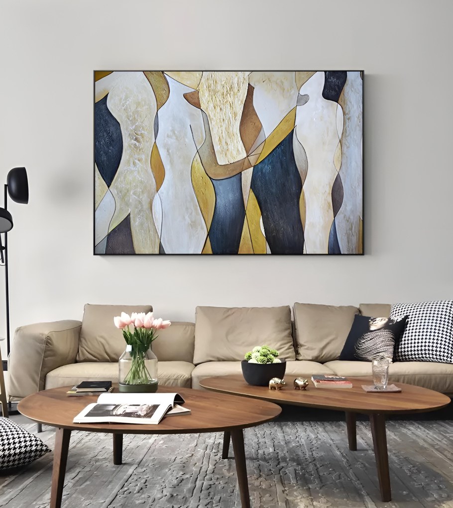 Современная живопись в интерьере