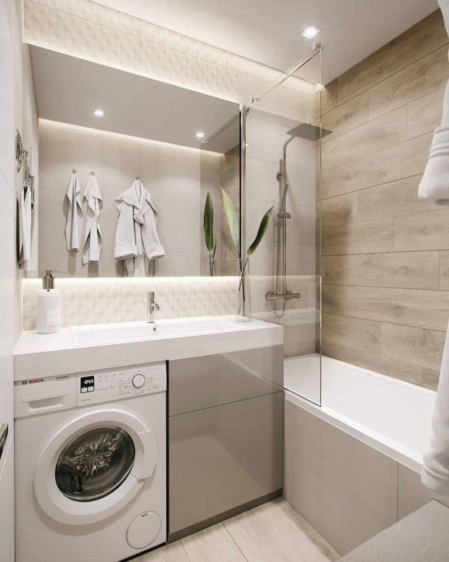 Маленькая ванная комната