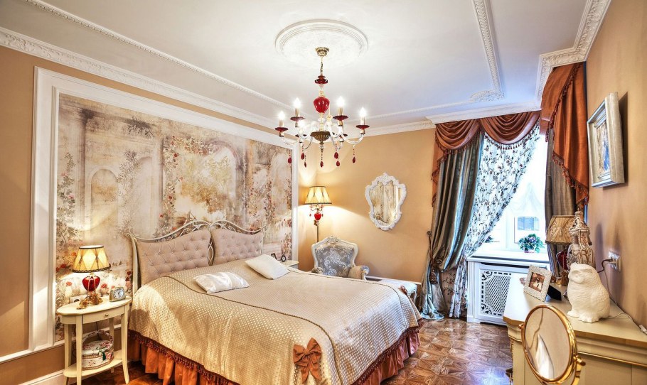 Спальня в классическом стиле