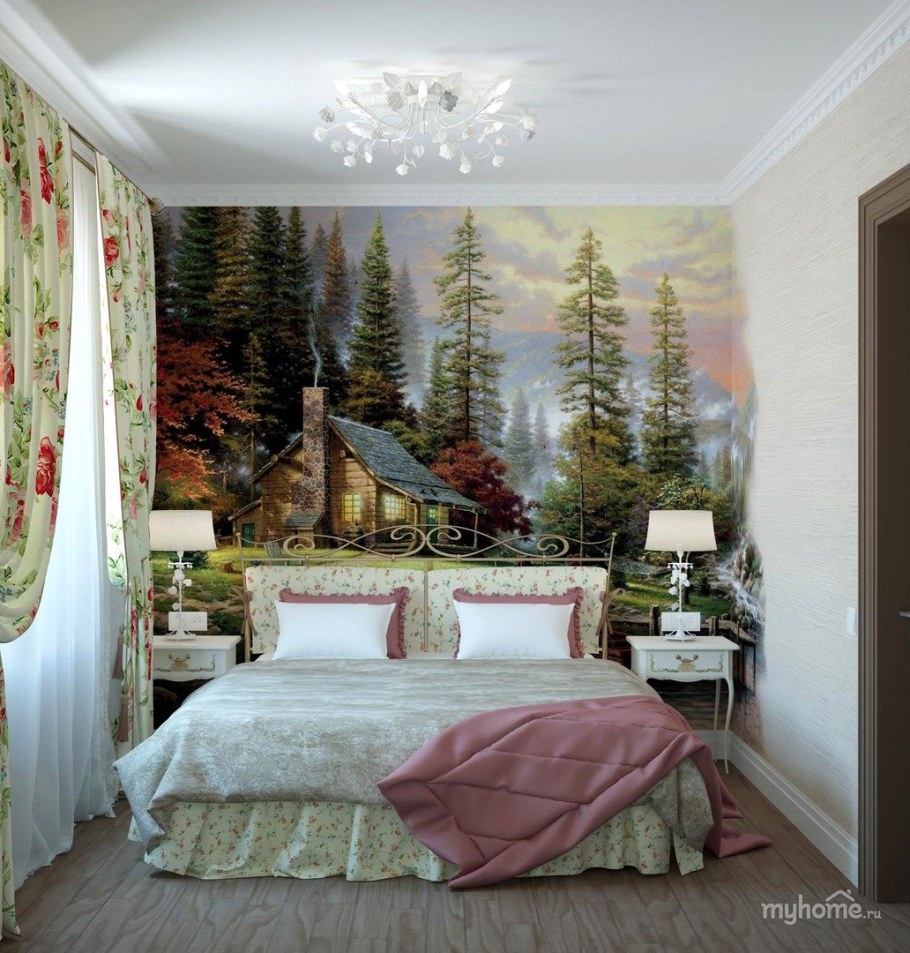 Фреска в спальню