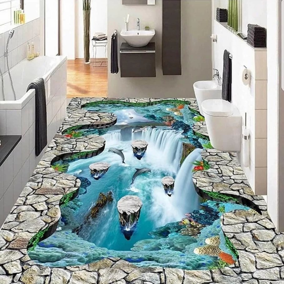 Наливные полы 3d