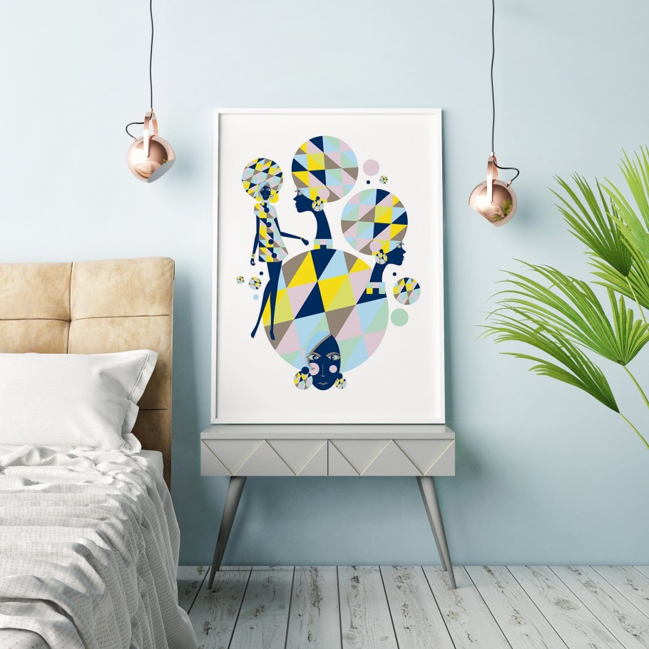 Дизайнерские картины для интерьера