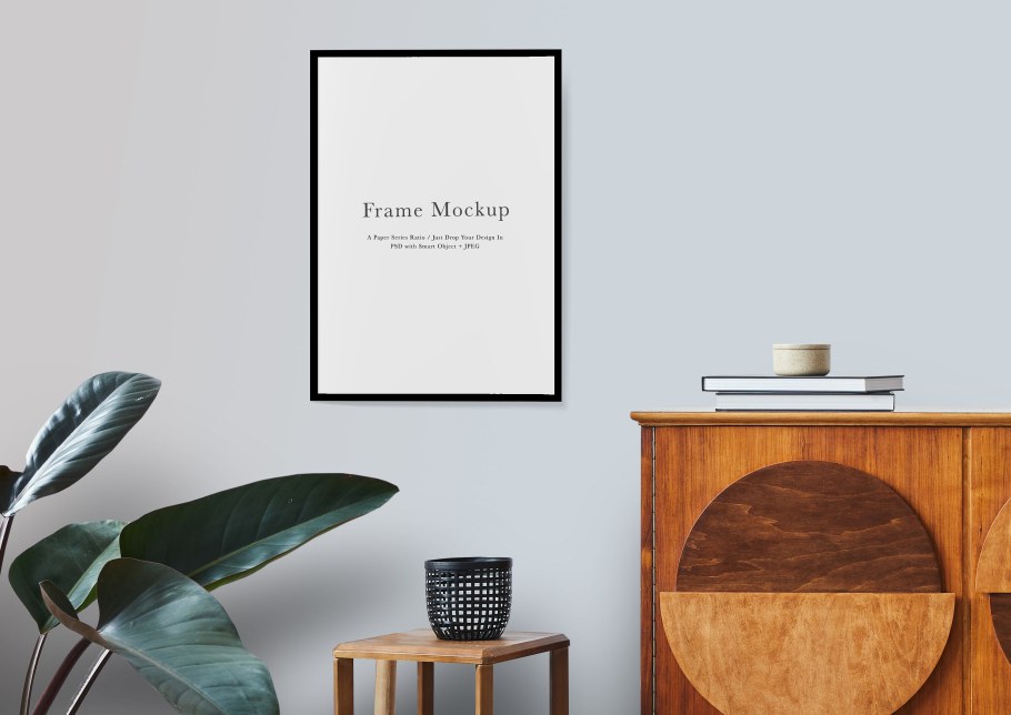 Интерьер мокап