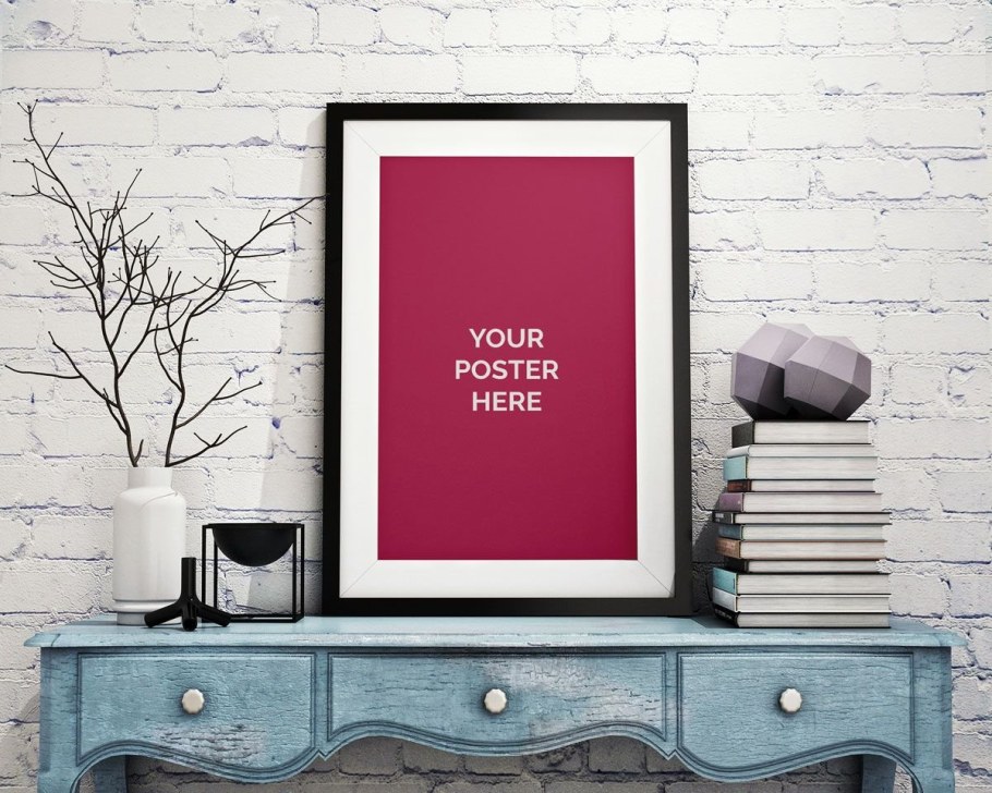 Мокапы картин в интерьере