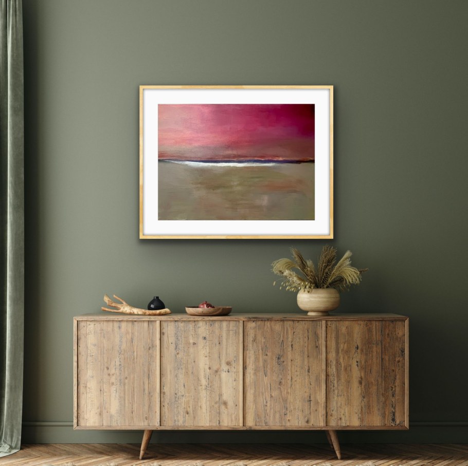 Коричневые рамы в интерьере