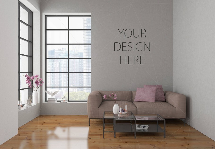 Интерьер для мокапа