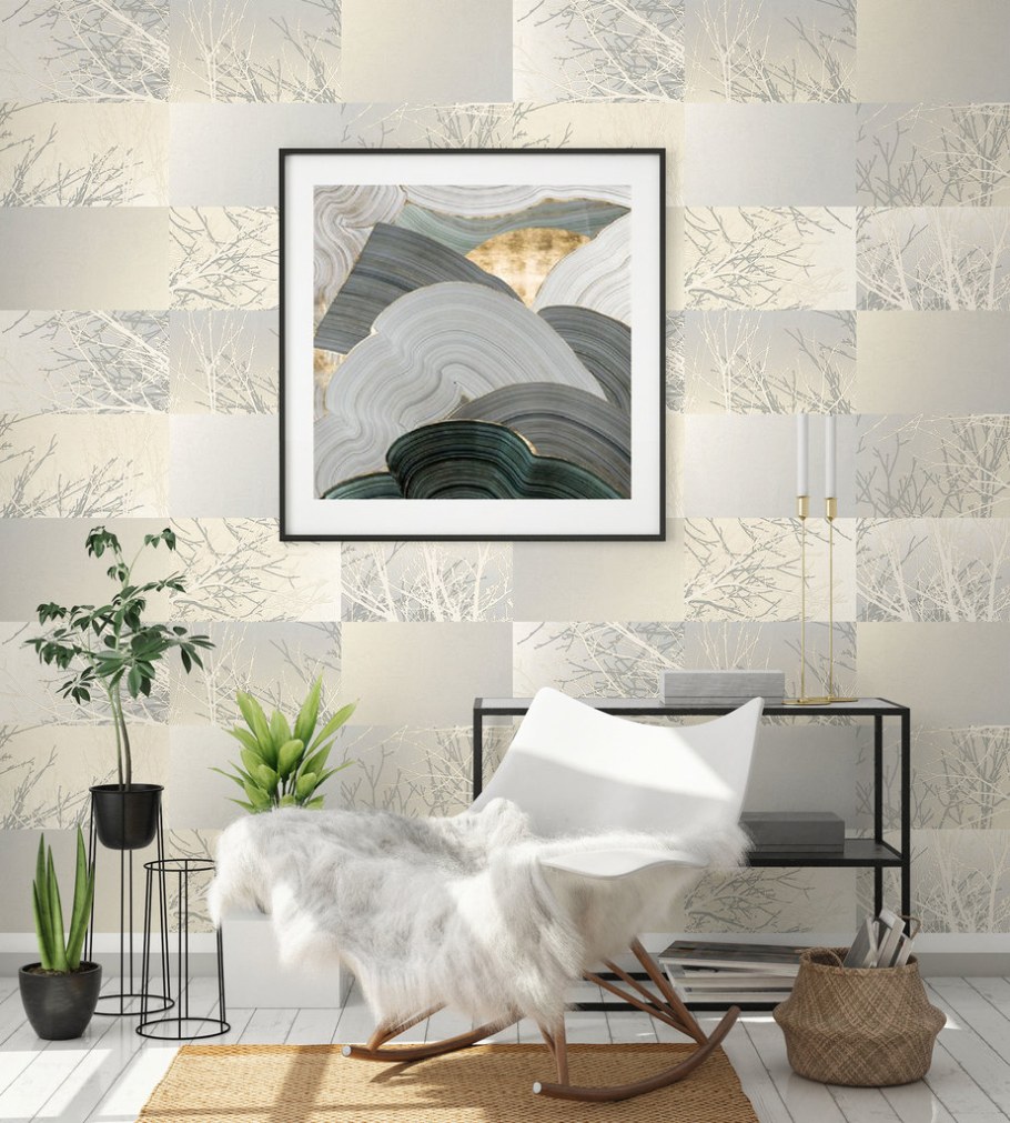 Обои флизелиновые Monte Solaro Scandi бежевые 1.06 м 9039-06