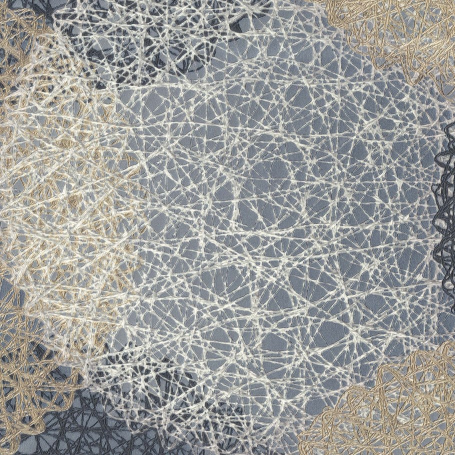 Обои флизелиновые Monte Solaro Samui чёрные 1.06 м 9067-22