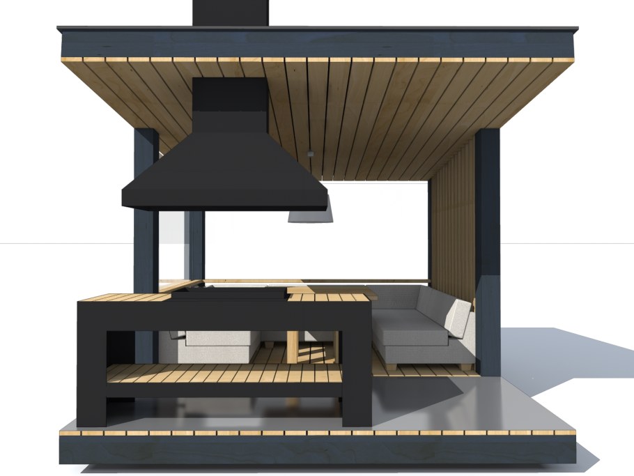 Барбекю в современном стиле