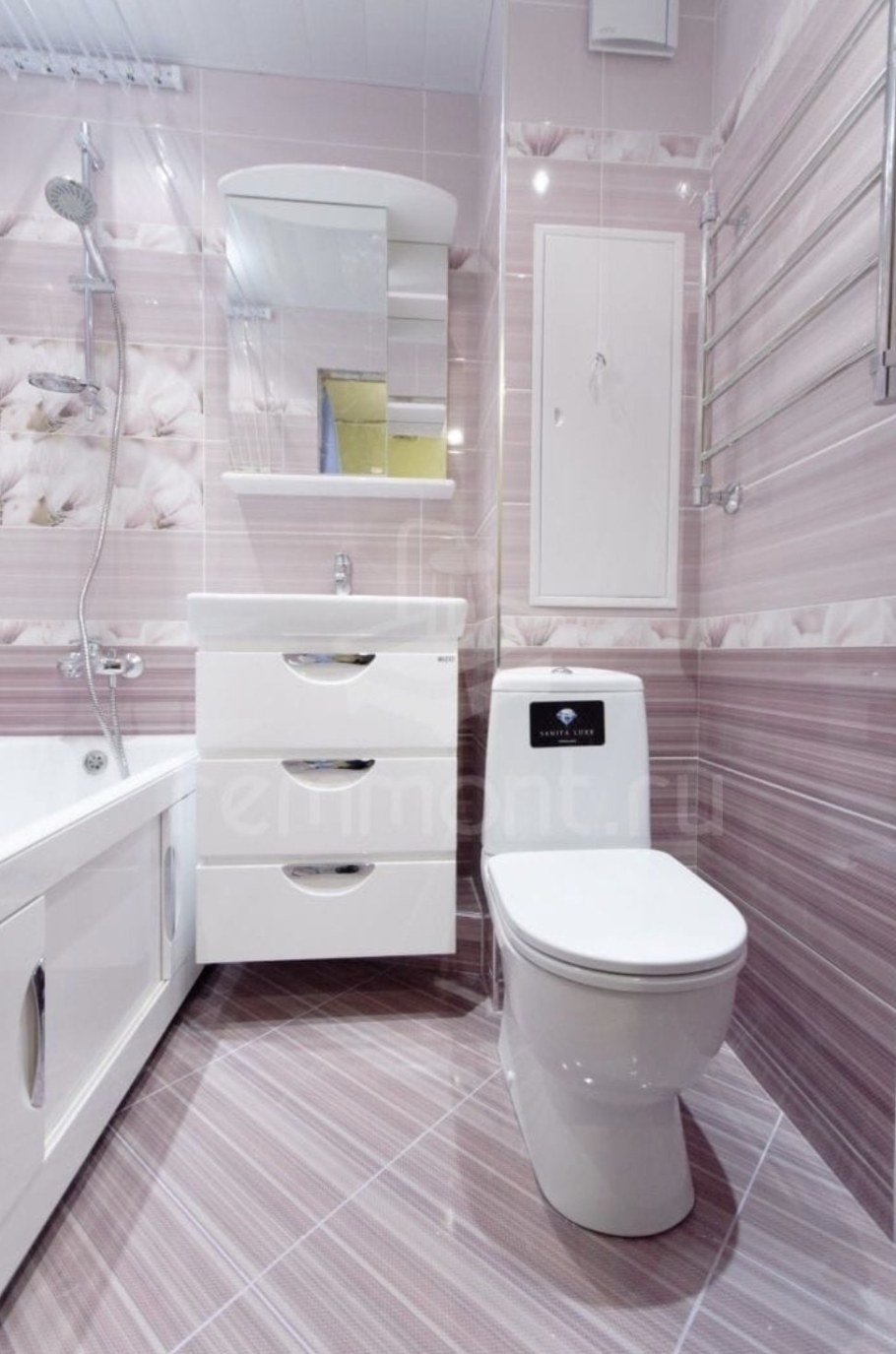 Ванная с туалетом в хрущевке