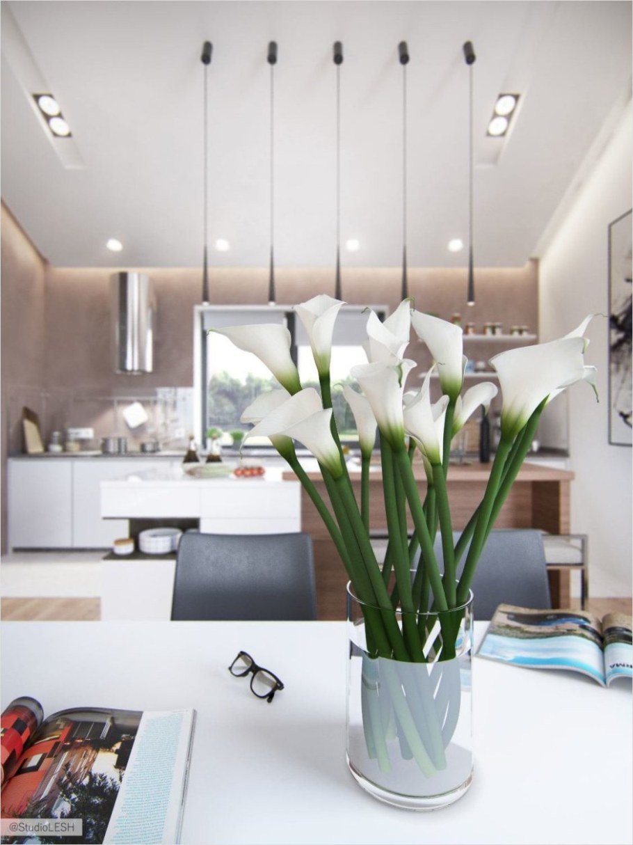 Каллы цветы в интерьере