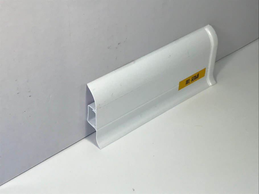 Плинтус идеал система 80 мм