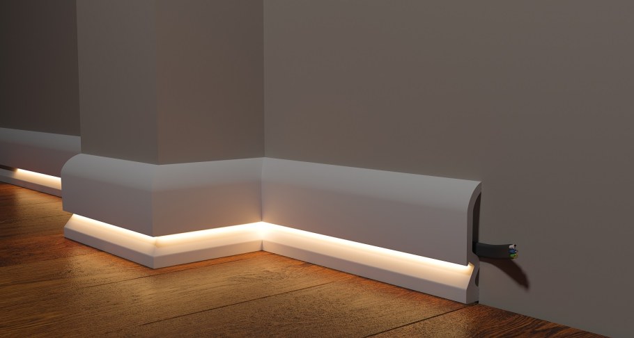 ЦЕНТРСВЕТ плинтус с подсветкой