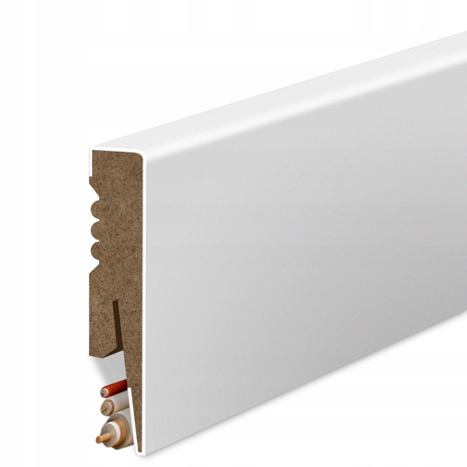 Плинтус МДФ серый