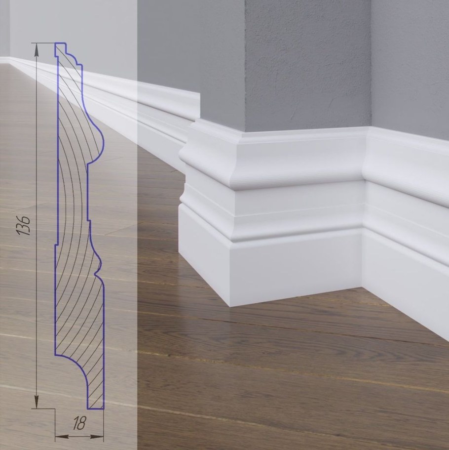 Плинтус cx132 Орак