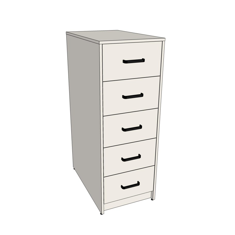 Тумбочка с 3-мя ящиками «индиго»