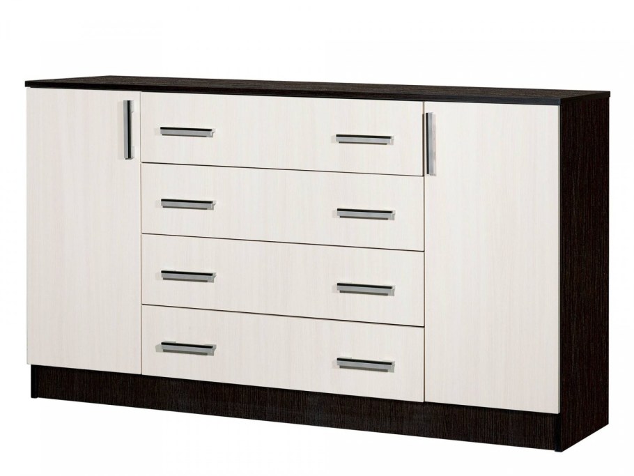 Комод Светлана венге-дуб молочный 150см