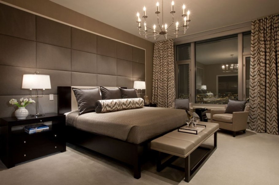 Красивый интерьер спальни