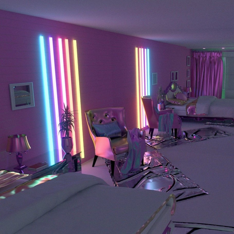 Комната Американ герл Эстетика