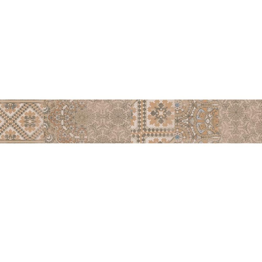 Керамический гранит 20x119,5 про Вуд бежевый светлый обрезной