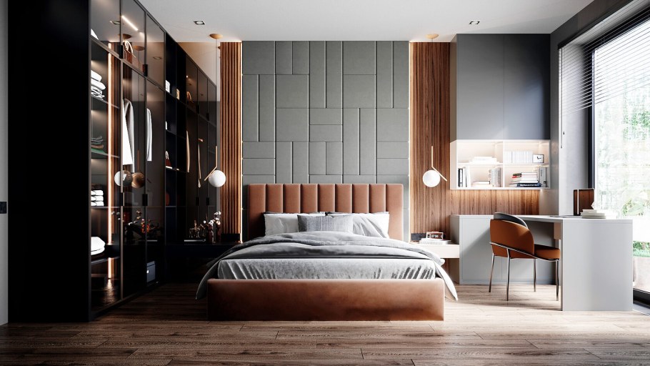 Спальня в современном стиле
