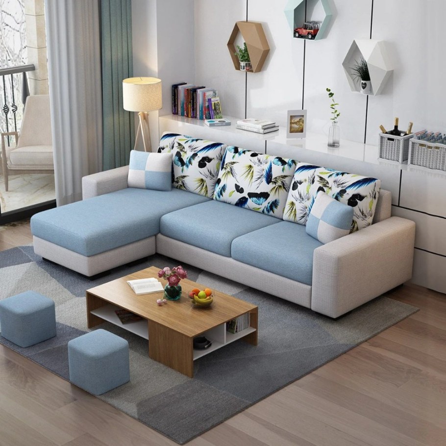 Модные расцветки диванов