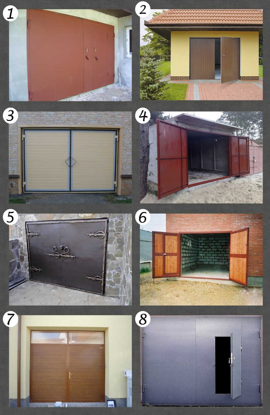 Герметичные ворота для гаража
