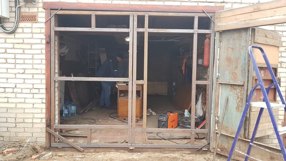 Каркас ворот для гаража