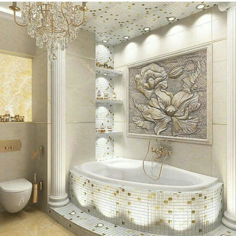 Красивый кафель для ванной