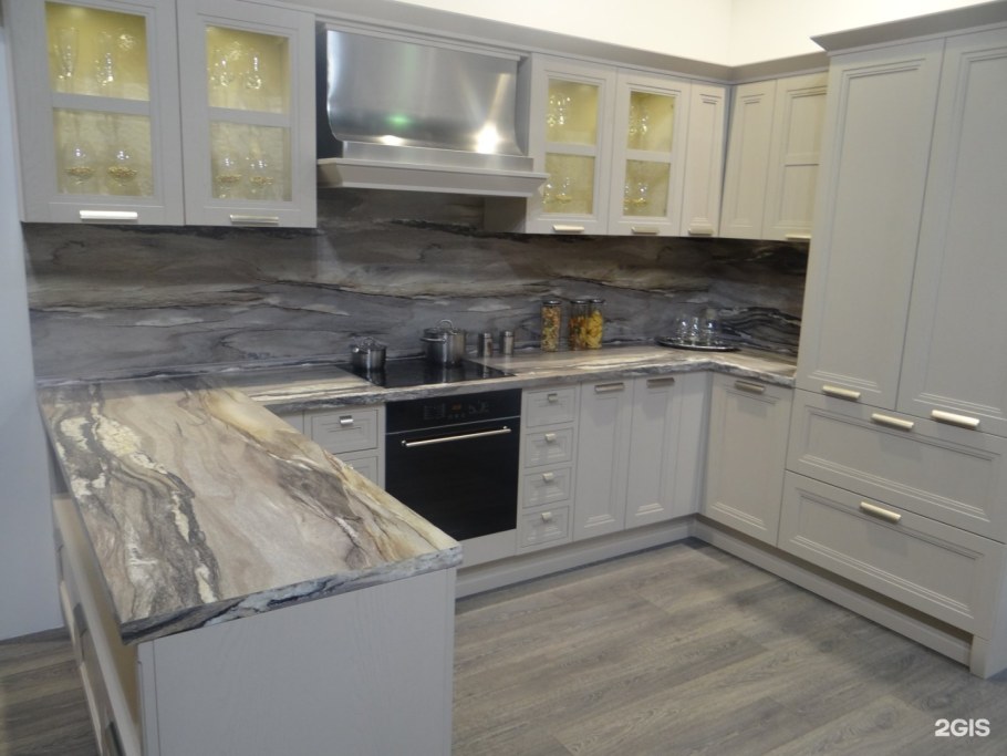 Гранит белый столешница Скиф