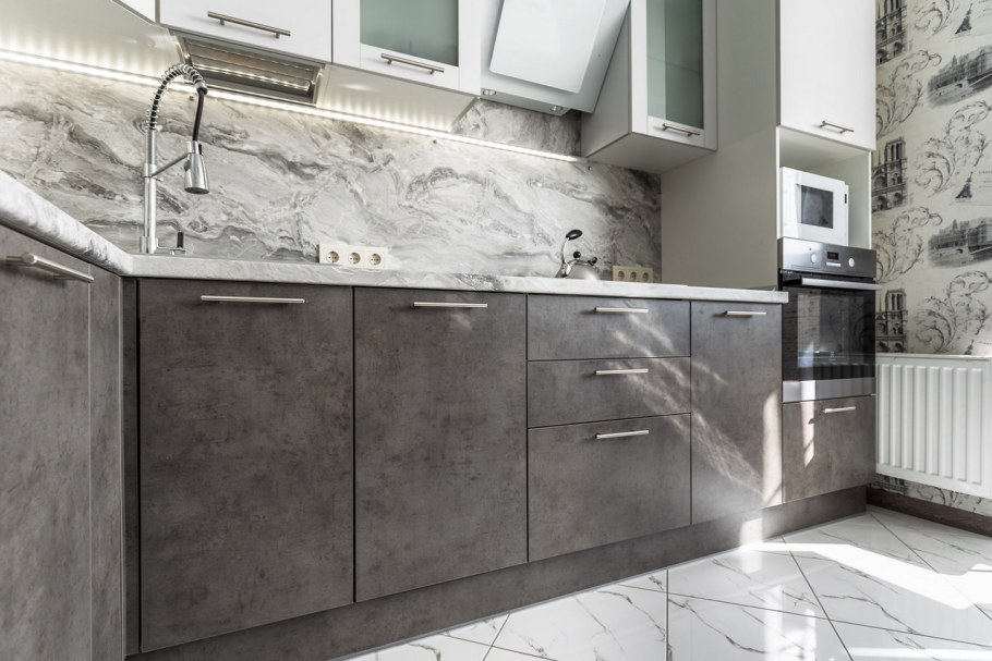 Столешница 3028 мрамор марквина белый