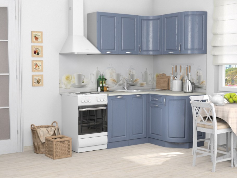 Кухня Юлия Стендмебель Сандал белый