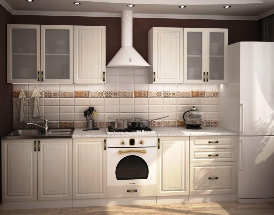 Кухня Юлия Сандал белый