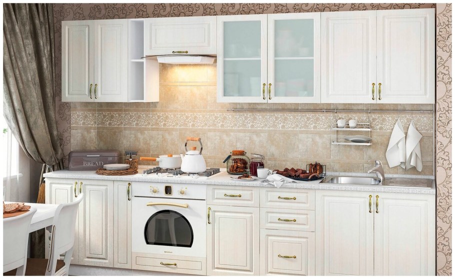 Кухня Юлия Сандал белый