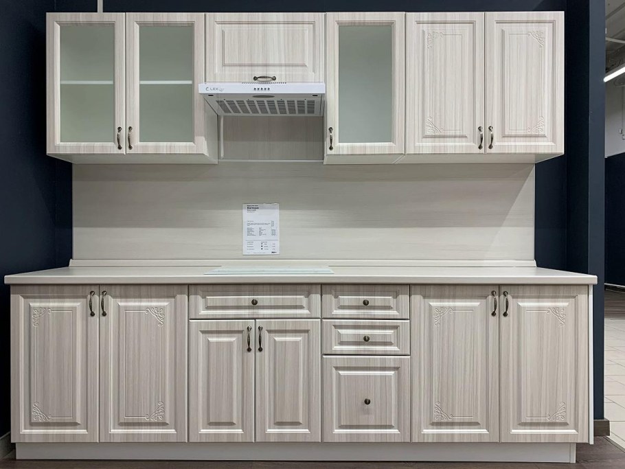 Кухня Виктория угловая белый Сандал